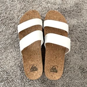 WORN ONCE Reef slip-on sandals sz 11